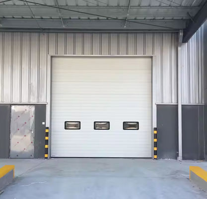 オーダーメイド用 換気鋼断面ドア 鉄筋ガラス断面ガレージドア